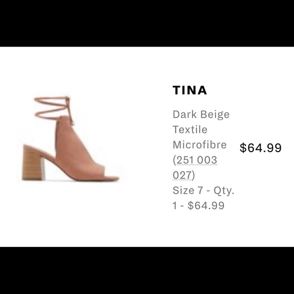 Call It Spring Block Heels - Picture 2 of 3